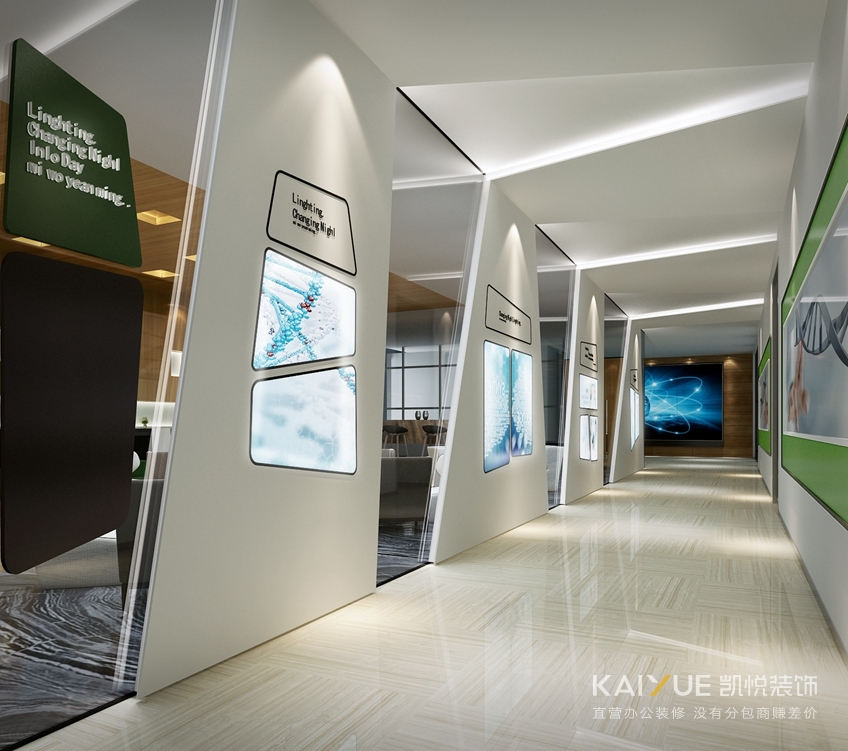 達(dá)安基因辦公室裝修效果 達(dá)安基因辦公室裝修效果