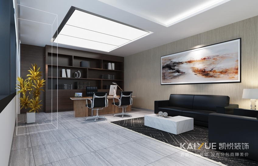 達(dá)安基因辦公室裝修效果 達(dá)安基因辦公室裝修效果